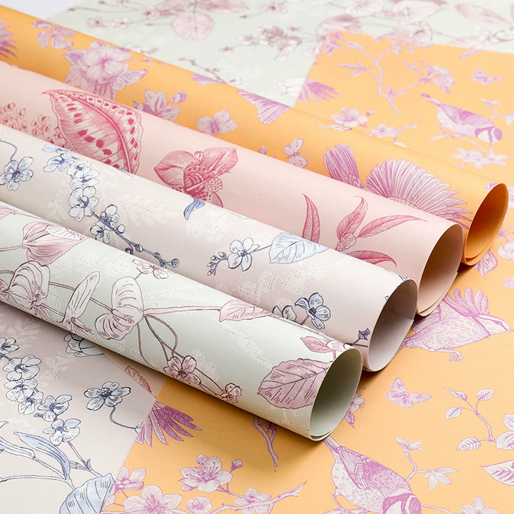 Flower Bouquet Wrap Paper Waterproof Pack 20