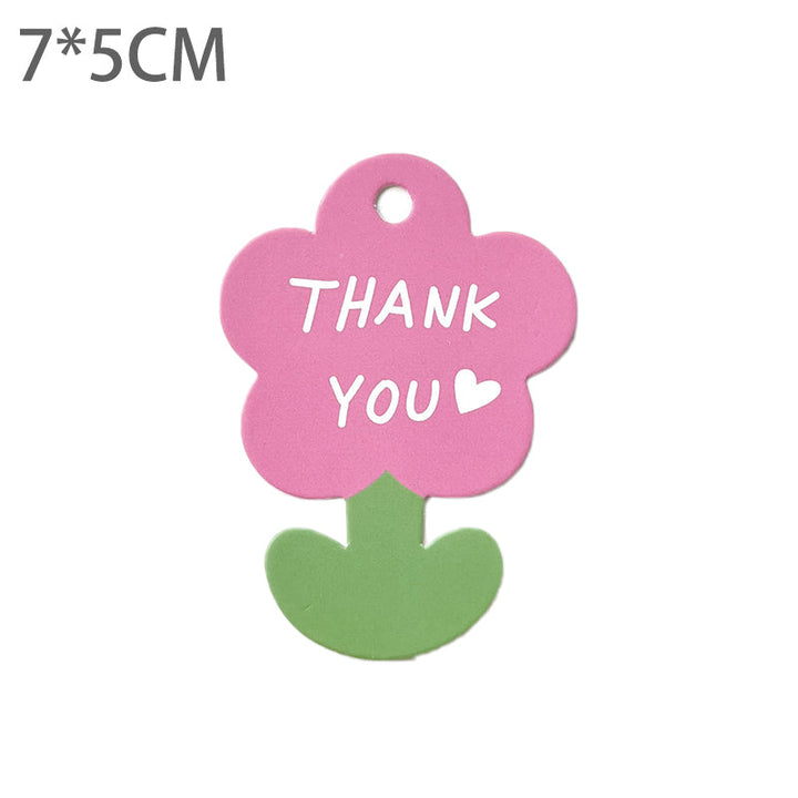 DIY Thank You Flower Gift Packing Material