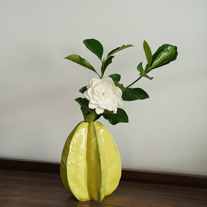 Starfruit Unique Ceramic Flower Vase