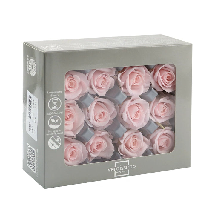 VERDISSIMO Preserved Roses DIY Floral Craft 3-3.9cm for Special Occasions