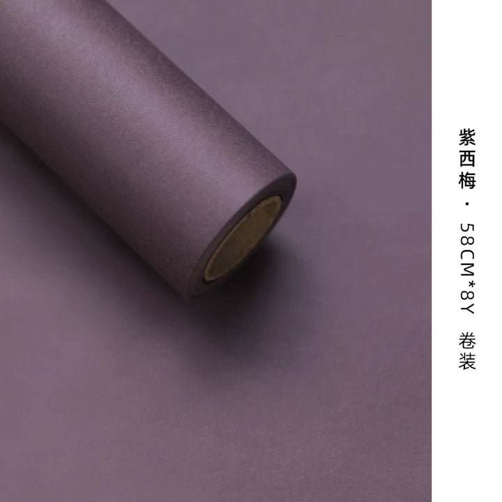 Thick Waterproof Solid Color Kraft Flower Wrapping Paper