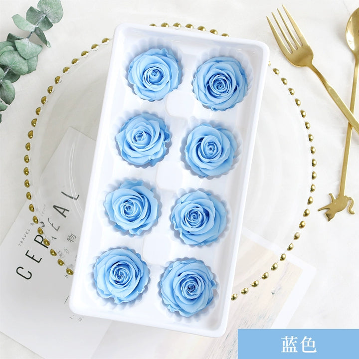 Preserved Rose 4-5cm – 22 Piece Floral Set for Creative Projects