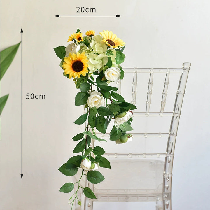 wedding decoration Flowers for Wedding Chair Decorations, perfect wedding decorations