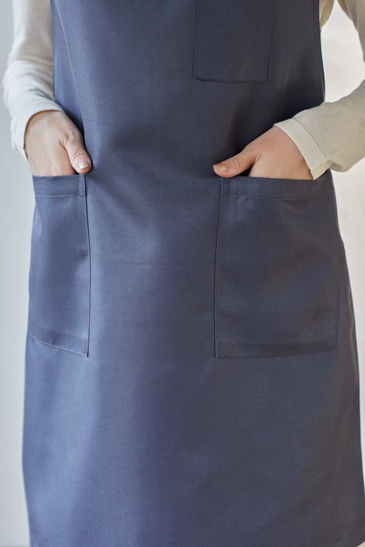 Japanese Style Thick Polyester Apron for Women