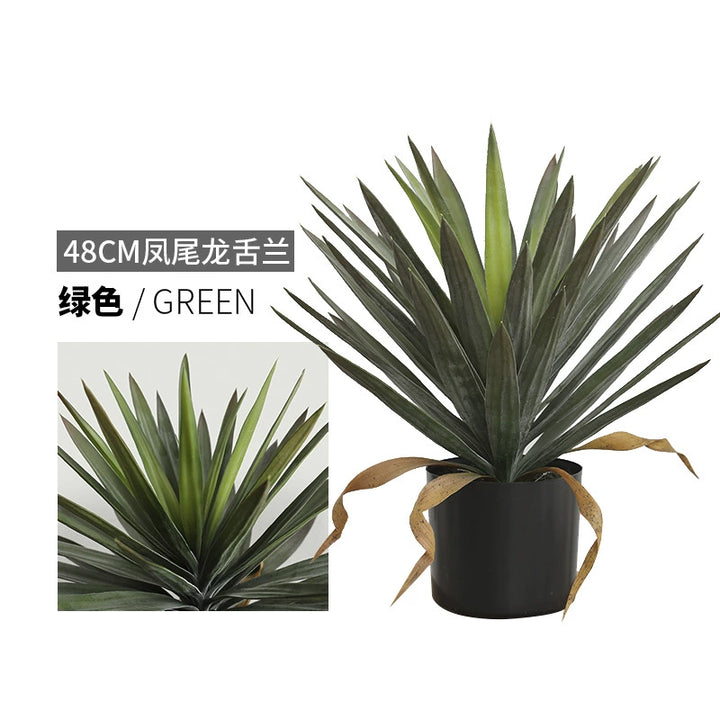 Artificial Yucca Tree for Home and Hotel Décor – Faux Tropical Green Plant