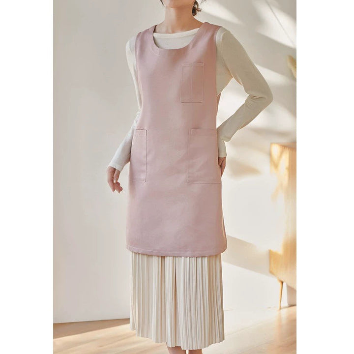 Japanese Style Thick Polyester Apron for Women