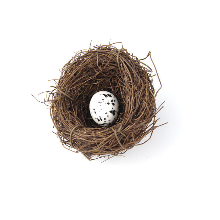 Artificial Bird's Straw Nest DIY Decor is a perfect addition to your florist supplies collection.