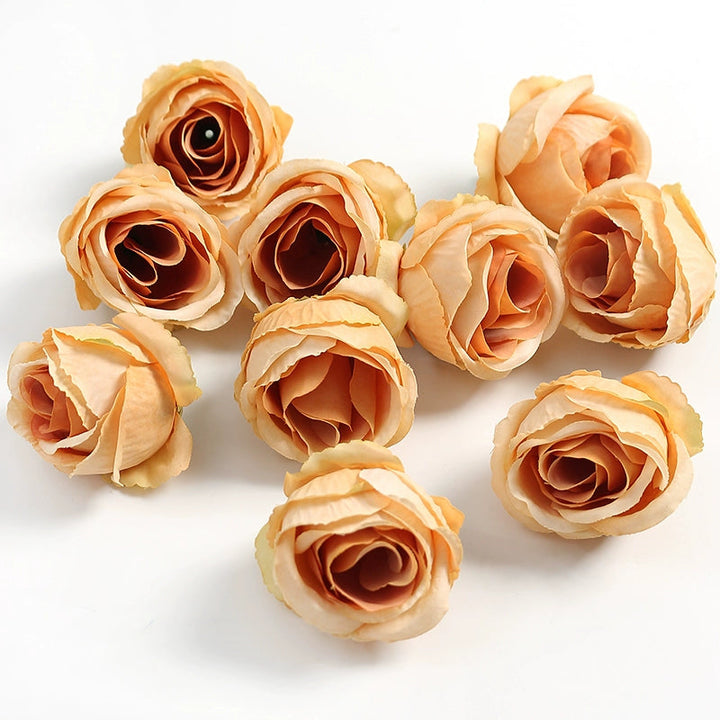 4cm Artificial Rose Flower Heads Pack 30 is a perfect addition to your florist supplies collection.