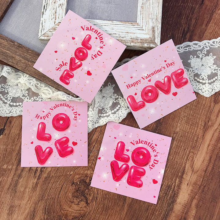 LOVE Valentine's Day Cards Pack 20 (9x9cm) is an excellent choice for your blank greeting cards needs.