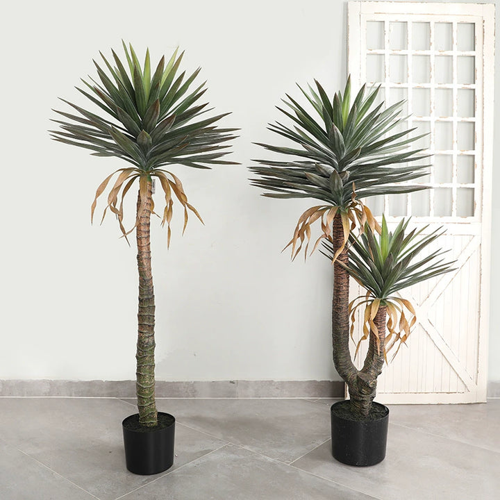 Artificial Yucca Tree for Home and Hotel Décor – Faux Tropical Green Plant