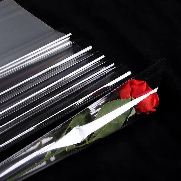 Transparent Cellophane Bouquet Wrap Paper