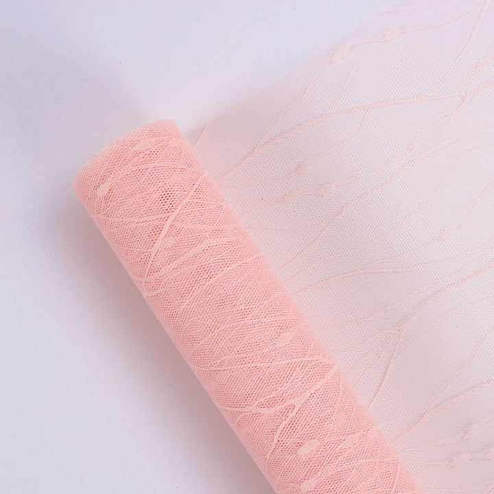 Lace Wrapping Korean Style Flower Packaging Tulle Roll (50cmx5Yd)