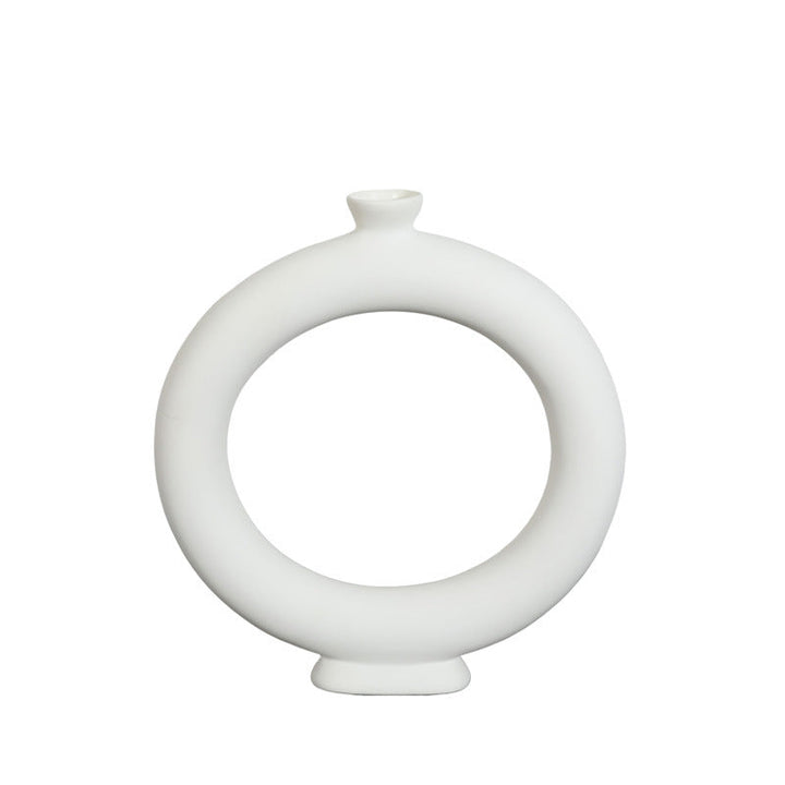 Elegant monochrome ceramic vases for modern interiors