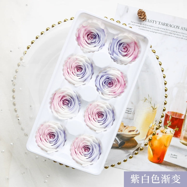 Preserved Rose 4-5cm – 29 Piece Floral Set for Creative Projects