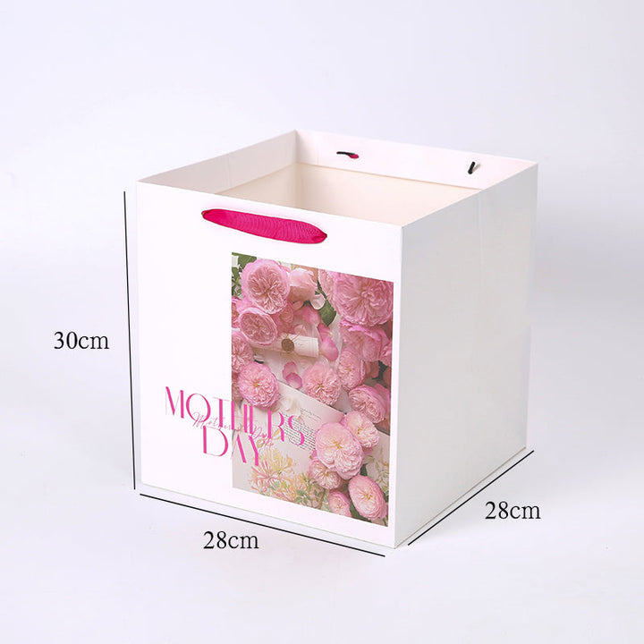 Mother's Day Large Square Gift Bags Pack 6