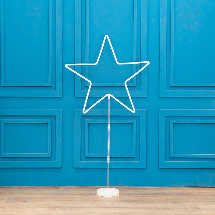 Heart Star Circle Shaped Balloon Stand Kit