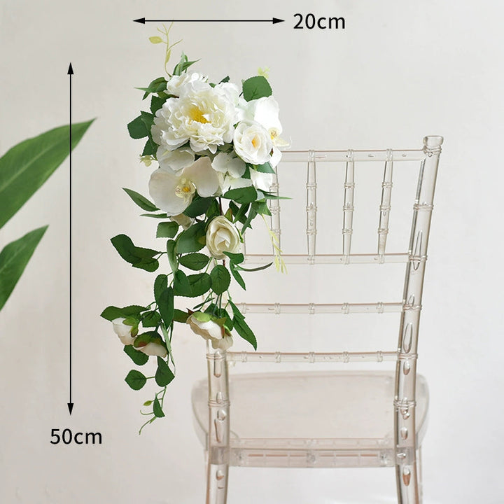 wedding decoration Flowers for Wedding Chair Decorations, perfect wedding decorations