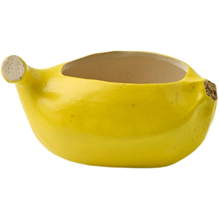 Cute Banana Mini Ceramic Plant Pot