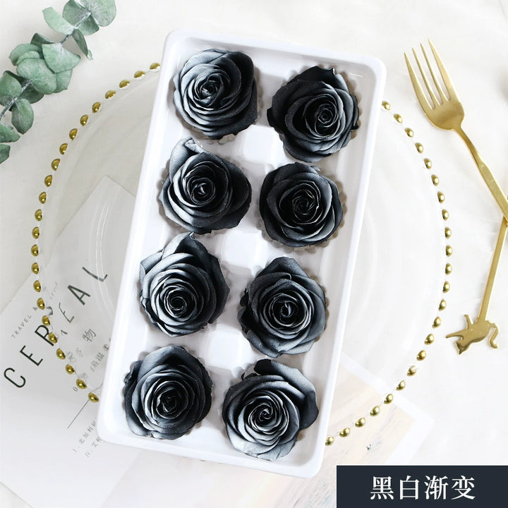 Preserved Rose 4-5cm – 32 Piece Floral Set for Creative Projects