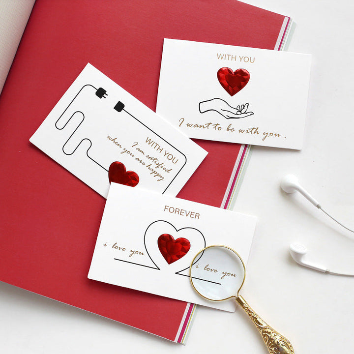 Red Heart Love Valentines Day Crads Pack 20 is an excellent choice for your greeting card needs.