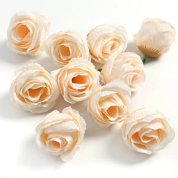 4cm Artificial Rose Flower Heads Pack 30 is a perfect addition to your floral supplies collection.