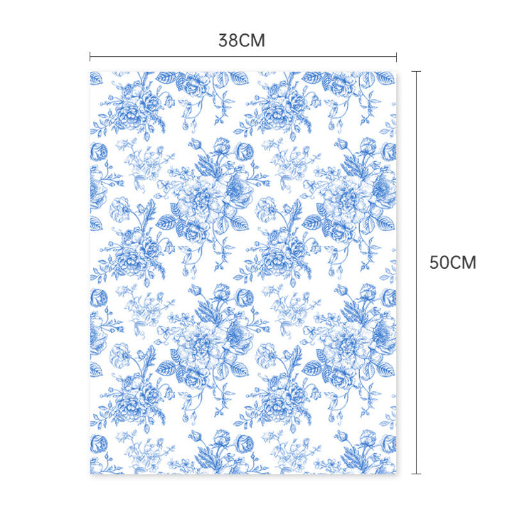 Floral Print Floristry Tissue Paper Pack 20 (50x38cm)