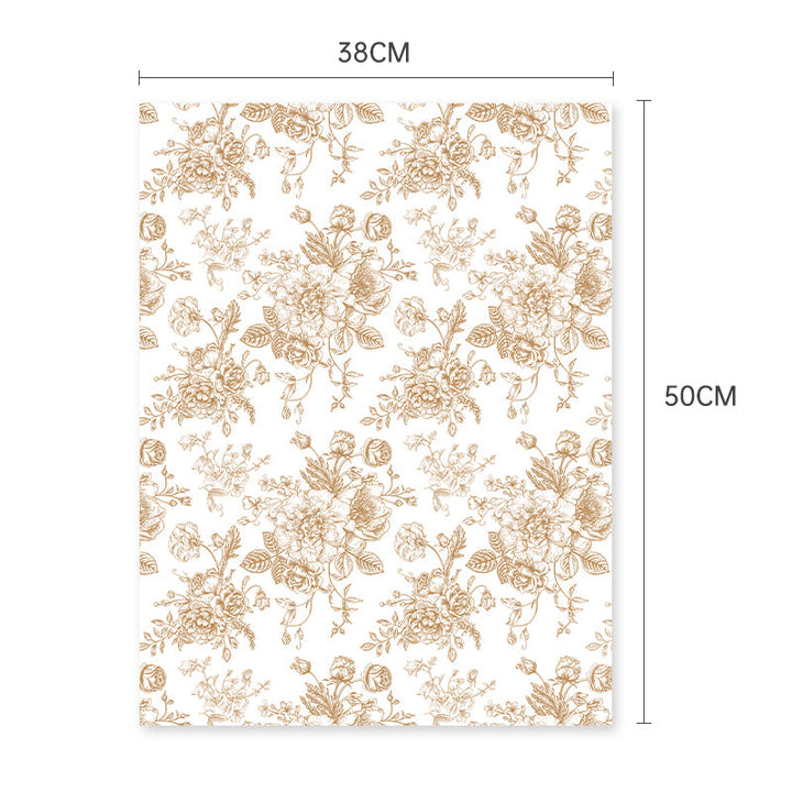 Floral Print Floristry Tissue Paper Pack 20 (50x38cm)