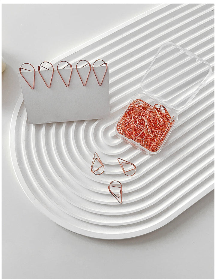 Crown Bunny Heart Shape Cute Paper Clips, perfect as florist supplies.