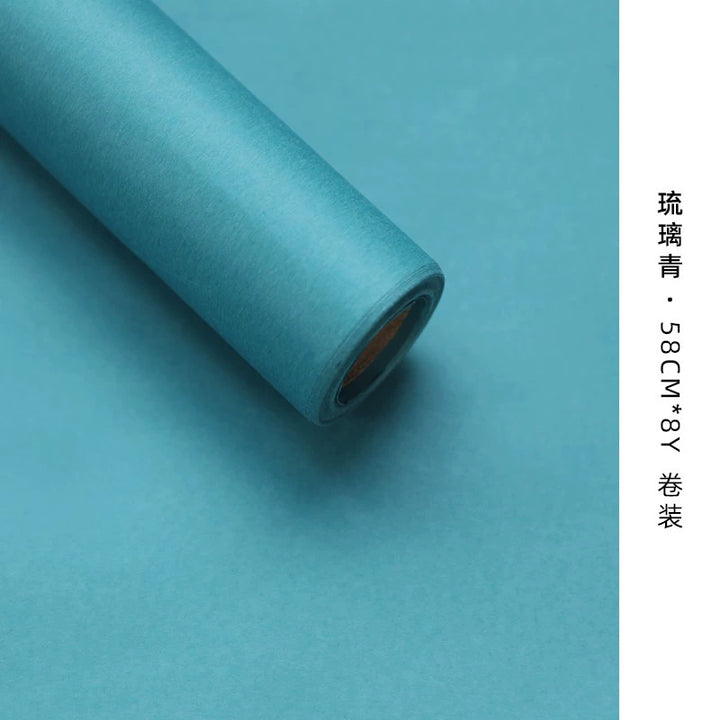 Thick Waterproof Solid Color Kraft Flower Wrapping Paper