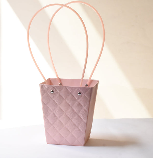 Trapezoidal Flower Bag with Handle Pack 10