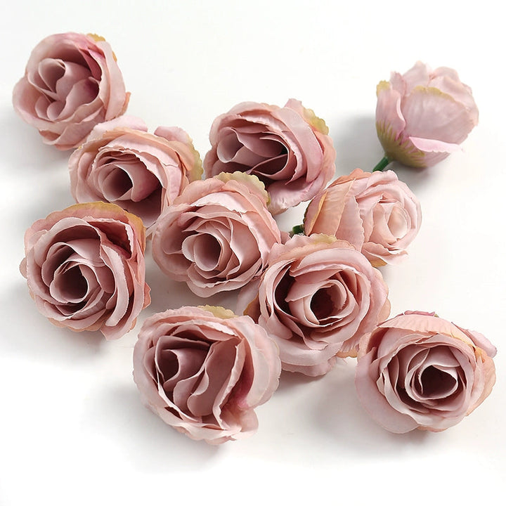 4cm Artificial Rose Flower Heads Pack 30 is a perfect addition to your florist supply collection.