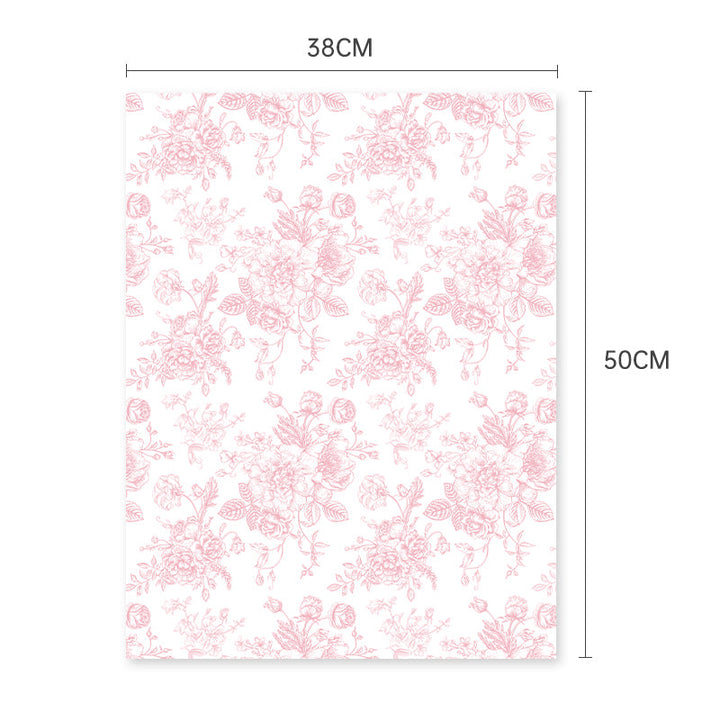 Floral Print Floristry Tissue Paper Pack 20 (50x38cm)