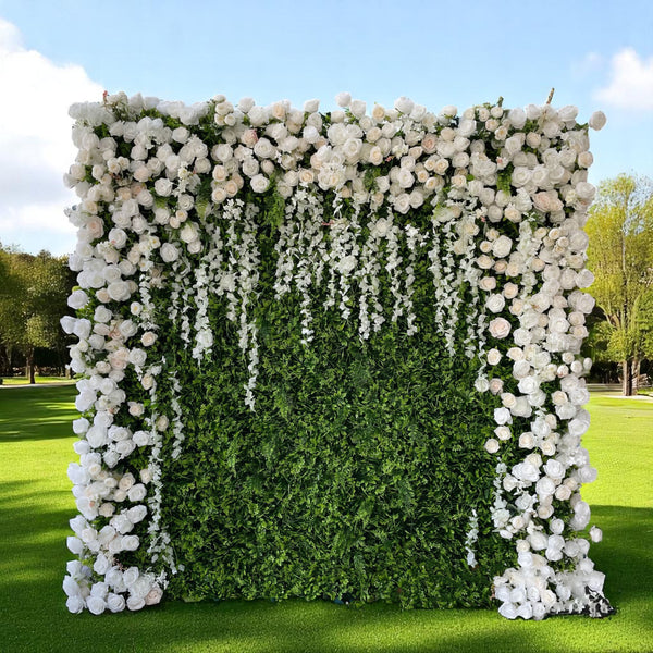 3D Flower Wall - Garden Elegance Floral Wall Backdrop
