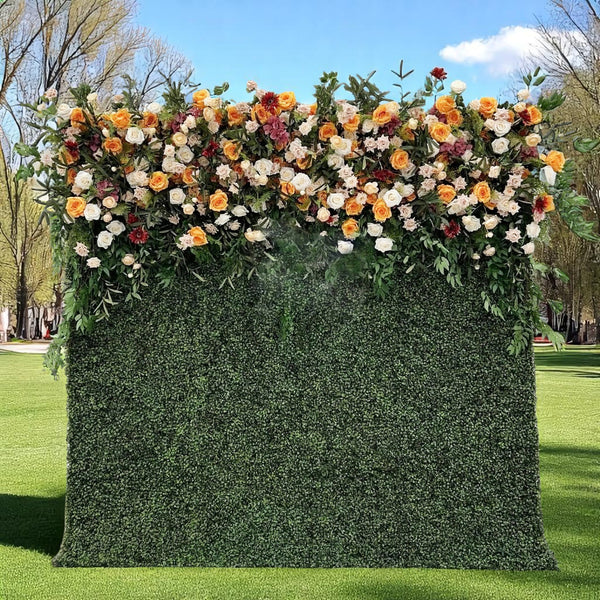 3D Flower Wall - Autumn Bloom Floral Wall Backdrop
