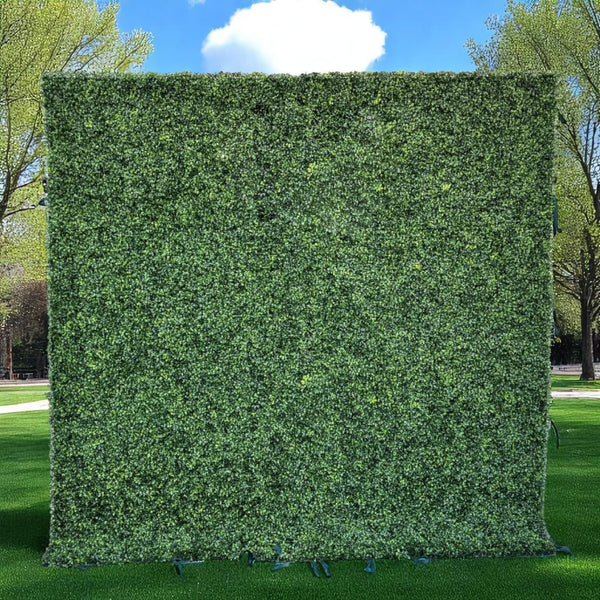 3D Flower Wall - Evergreen Elegance Grass Wall Backdrop