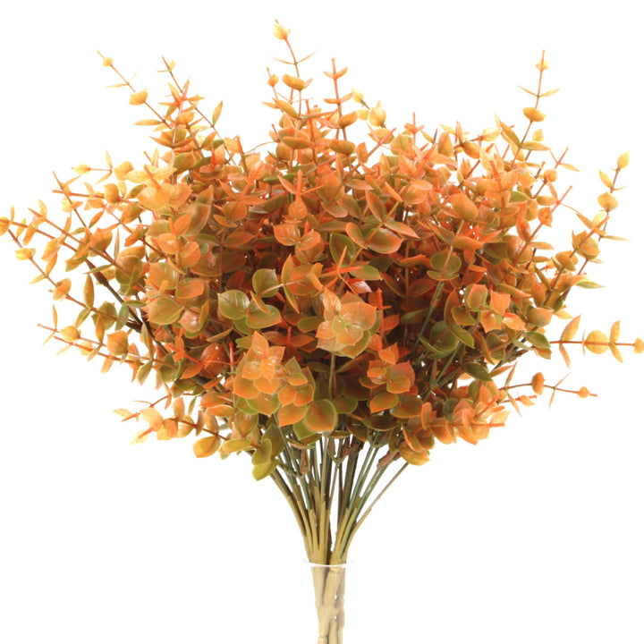 Artificial Eucalyptus Boston Fake Autumn Branch, perfect as artificial plants for outdoors.