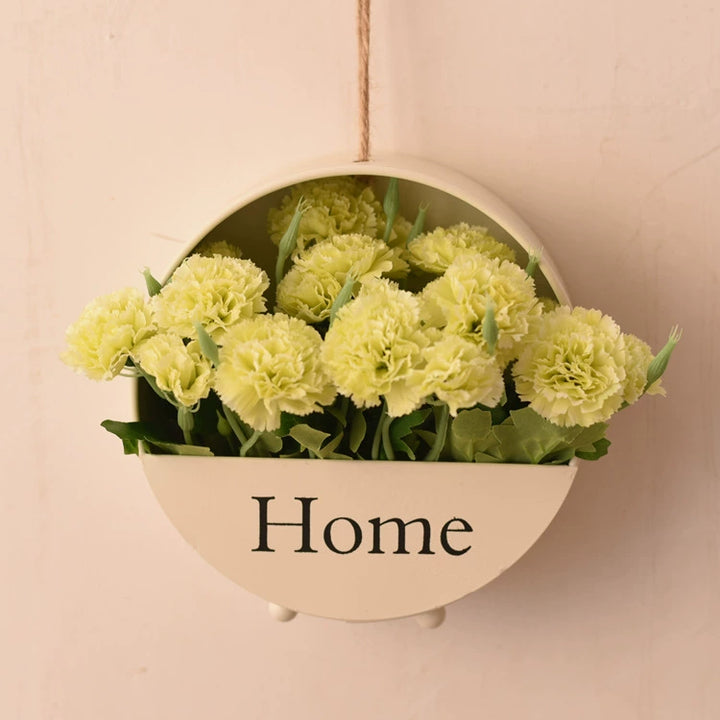 Nordic Hanging Wall Flower Baskets for Creative Home Wall Decor