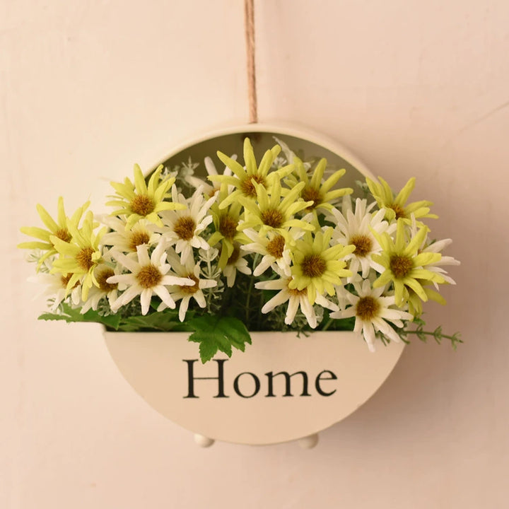 Nordic Hanging Wall Flower Baskets for Creative Home Wall Decor