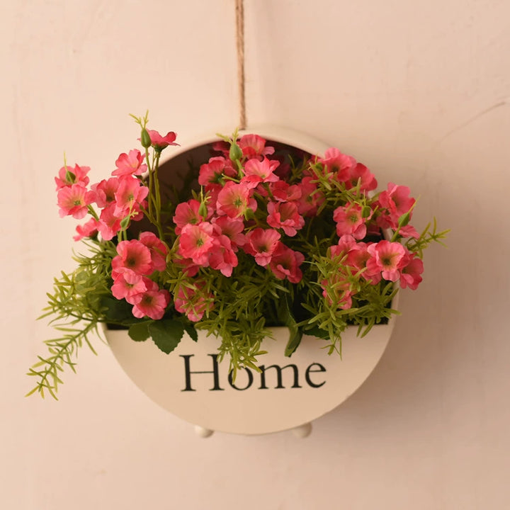 Nordic Hanging Wall Flower Baskets for Creative Home Wall Decor