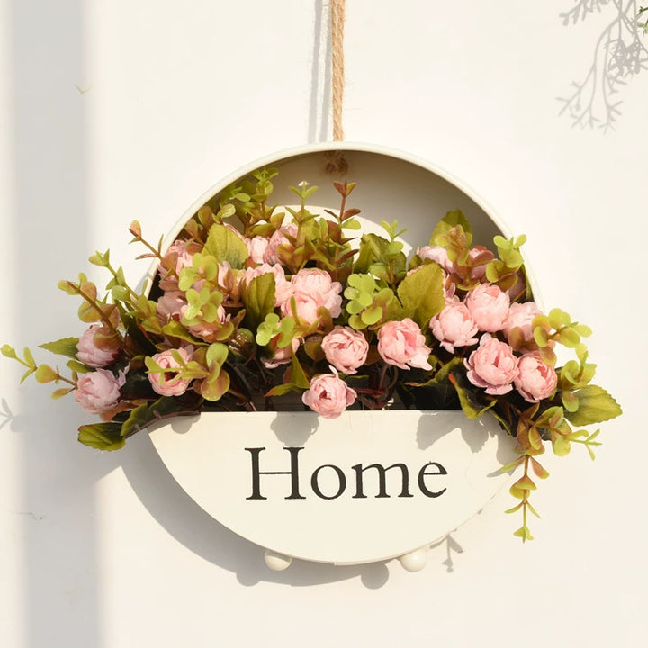 Nordic Hanging Wall Flower Baskets for Creative Home Wall Decor