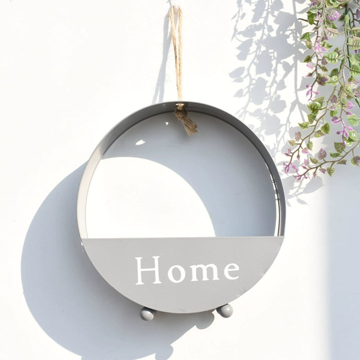 Nordic Hanging Wall Flower Baskets for Creative Home Wall Decor