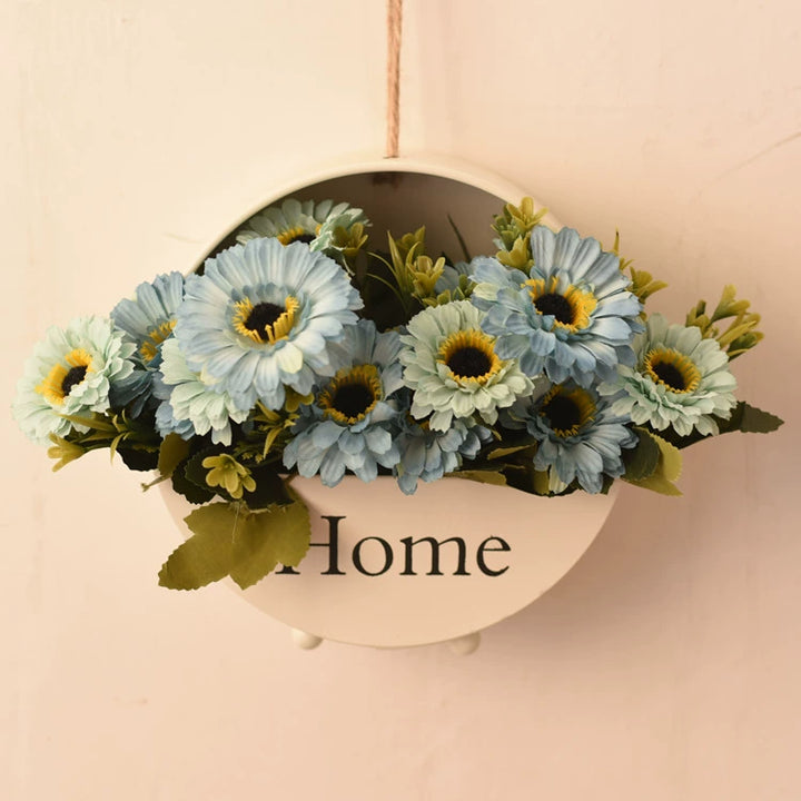 Nordic Hanging Wall Flower Baskets for Creative Home Wall Decor