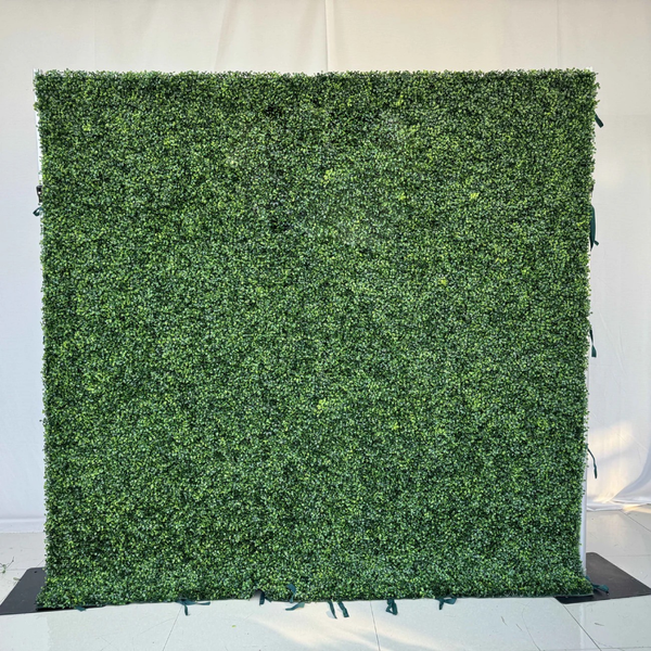3D Flower Wall - Evergreen Elegance Grass Wall Backdrop