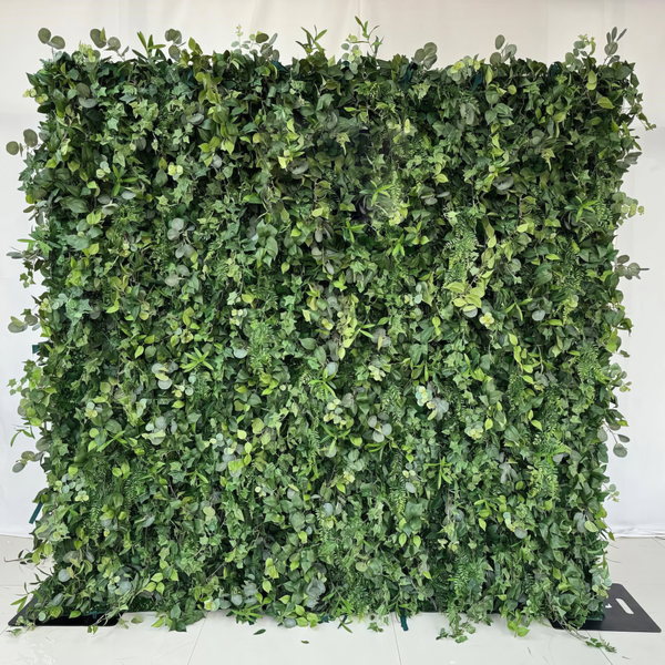 3D Flower Wall - Eucalyptus Greenery Grass Wall Backdrop