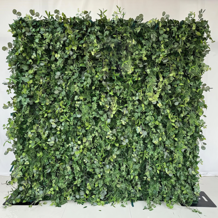 3D Flower Wall - Eucalyptus Greenery Grass Wall Backdrop