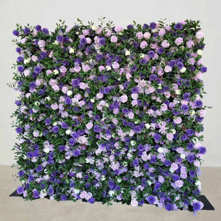 3D Flower Wall - Lavender Bliss Floral Wall Backdrop
