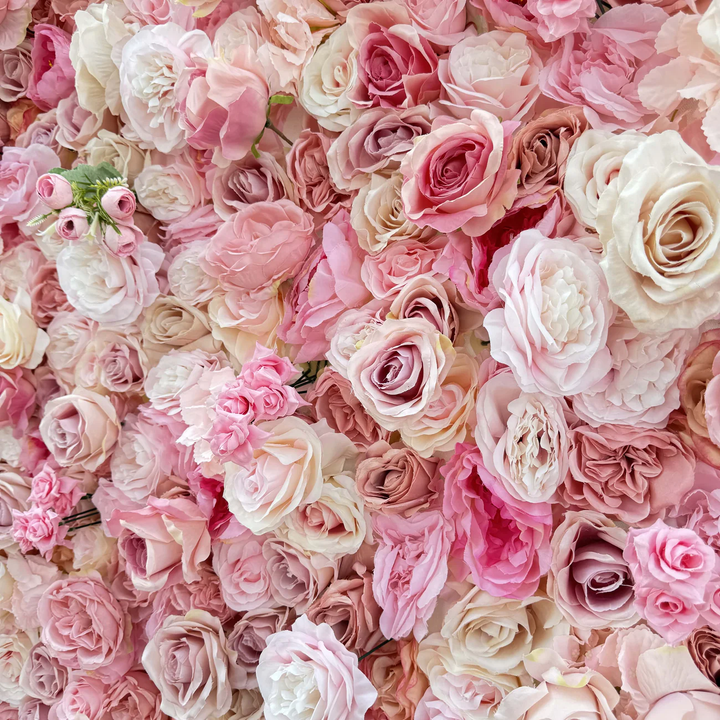3D Flower Wall - Rose Dream Floral Wall Backdrop