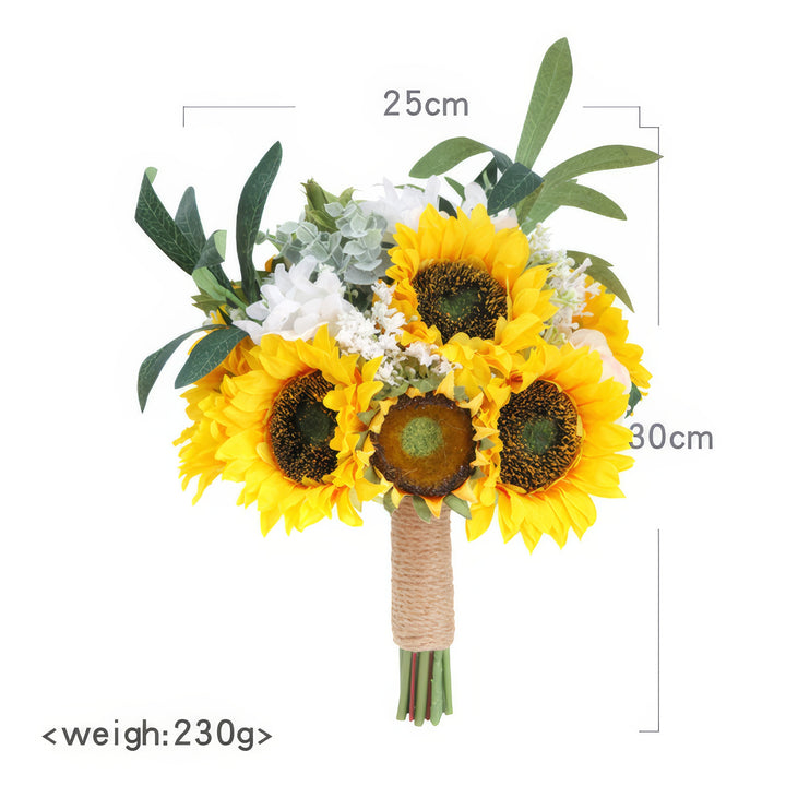 Radiant Sunflower Bridesmaid Bouquet