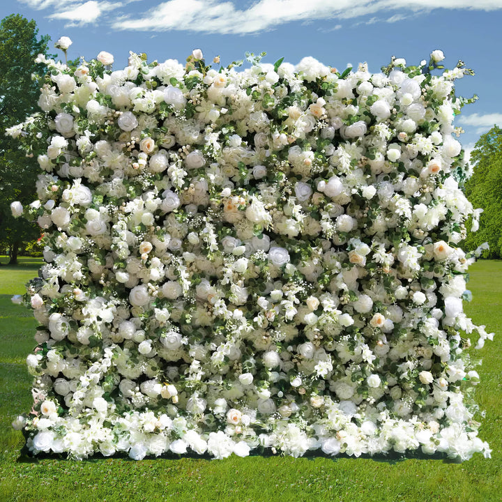 3D Flower Wall - Enchanted Garden Floral Wall Backdrop