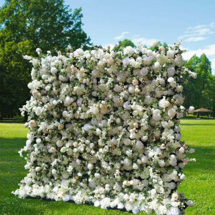 3D Flower Wall - Enchanted Garden Floral Wall Backdrop